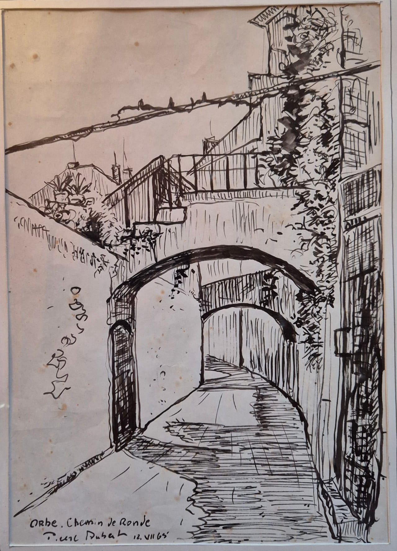 Orbe, chemin de ronde