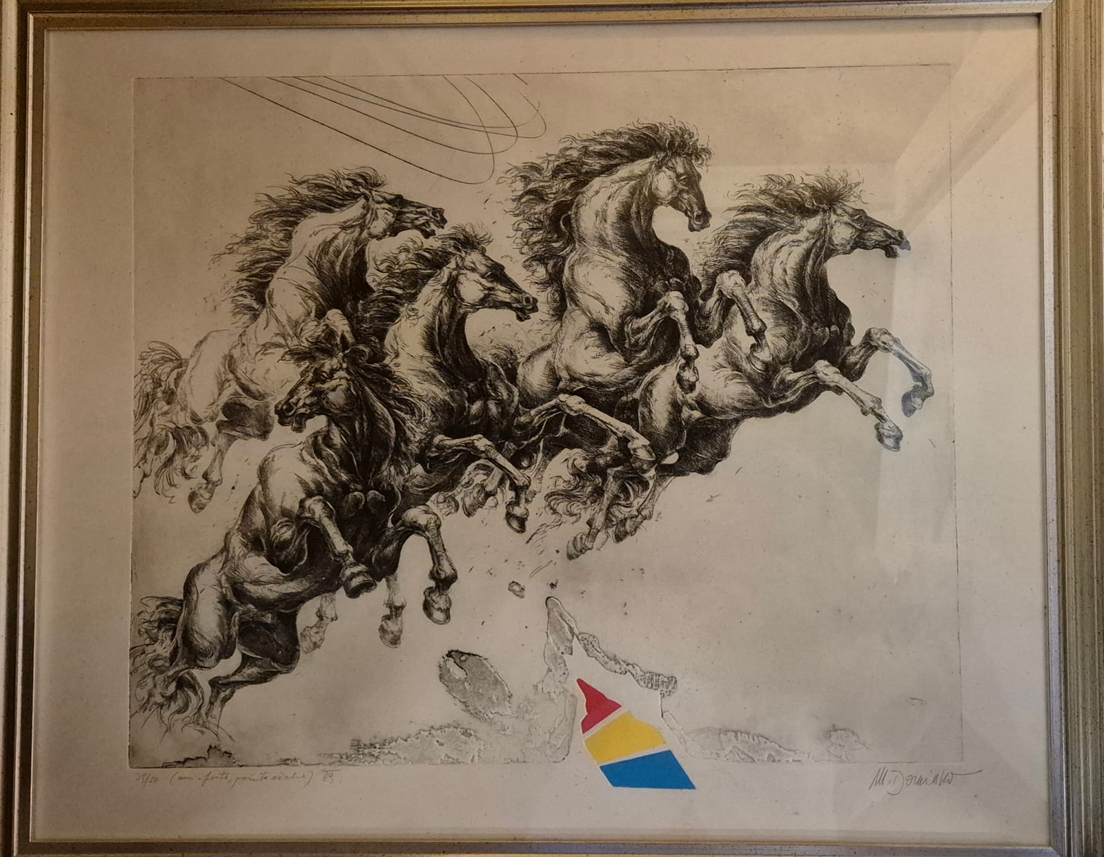Cinq chevaux