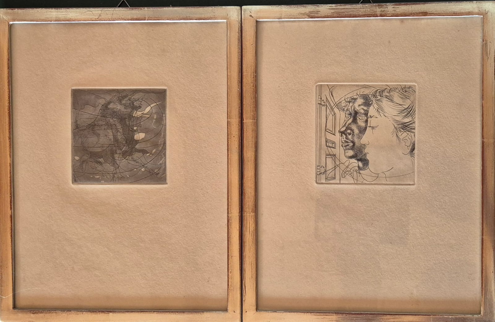 Deux projets : taureaux et deux visages